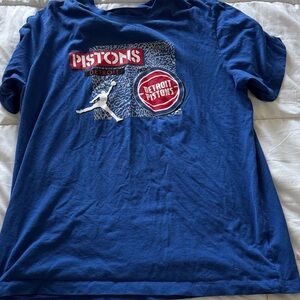 Blue Detroit Pistons T-Shirt